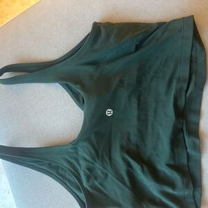 Lululemon sports bra top with built in bra